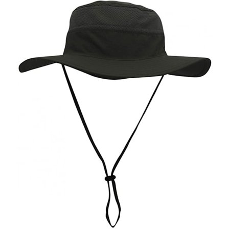Hatt för män med solskydd UPF 50+, bred brätte, hinkhatt, vindtät fiskehatt