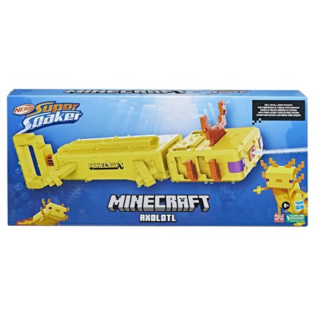 Super Soaker Minecraft Axolotl