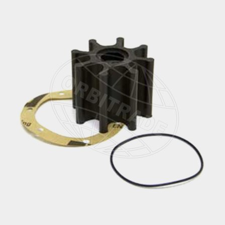 Impellersats Orbitrade 21951356 / 3841697 / 877061, för inombordsmotor, för Volvo Penta D29-D32, D40-D44, D60, D70, D100, D102, D120, D121, D300