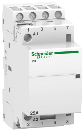 Schneider Electric A9C20833 Kontaktor ICT, 25A 3-pol, 240V 3SL, Elfördelning & strömförsörjning