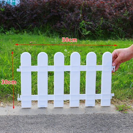 Plastikhegn havehegn hvid kaffefarvet hegn have parkhegn projekt fællesskabs grønt hegn