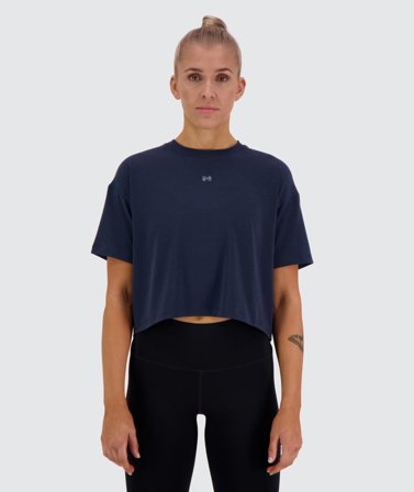 Women's Oversized Crop Tee | Gymnation navy / XL