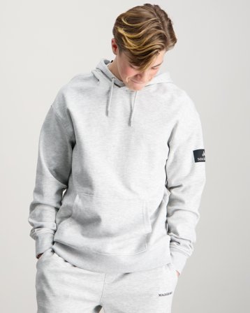 MAGGIORE Double Knit Hoodie Szary Bluzy z kapturem Chłopiec - Kids Brand Store