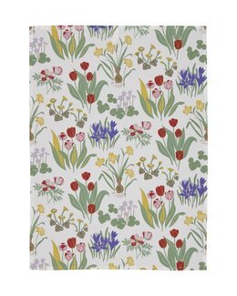 Viskestykke Spring Flower Multi