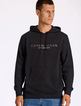 Lindbergh Copenhagen Sweat Hoodie - Black - M