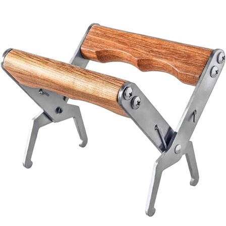 Bikupa Ramklämma, Rostfritt Stål Bikupa Ramgripare, Ramlyftverktyg för Biodlare, Lätt att Bära Biodlingsutrustning för Nybörjare