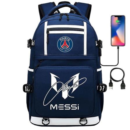 Messi Camouflage Rygsæk|usb Opladning|passer til 17" Bærbar|Vandtæt Skole Taske|Flere Funktioner Til Forretning & Rejser"