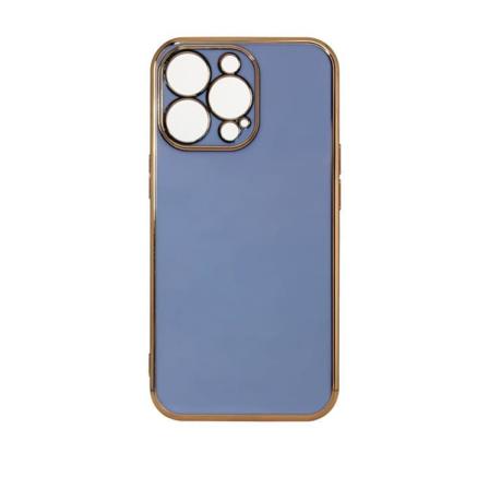 iPhone 13 Pro Skal Lighting med Gelram - Blå