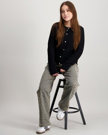 Sofie Schnoor SIENNASY TROUSERS Brun Pantalons Fille - Kids Brand Store