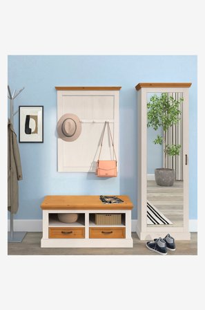 Loft24 - Panel Hvit Selma - Hvit - Hyller & oppbevaring - Fra Homeroom