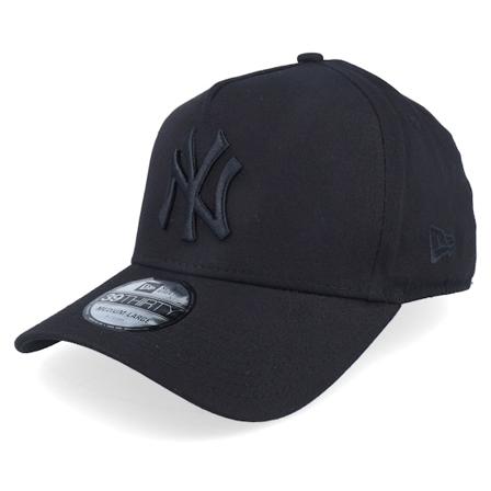 New Era - MLB Svart flexfit Caps - Hatstore Exclusive x New York Yankees 39THIRTY Black/Black A-frame Adjustable @ Hatstore