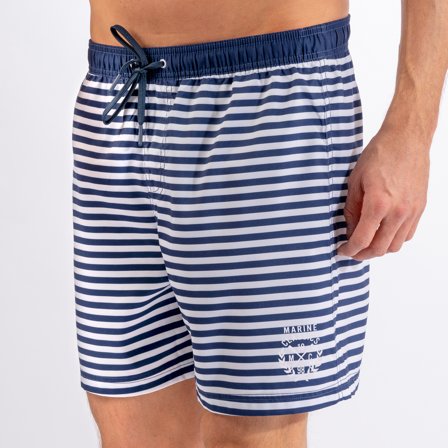 Bañador Marine Classics Crew Swim Trunks Navy / White, hombre, XXX-Large