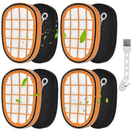 4-pakke filtre kompatible med Philips Speedpro Max Aqua håndholdt Fc6812 Fc6813 -ES