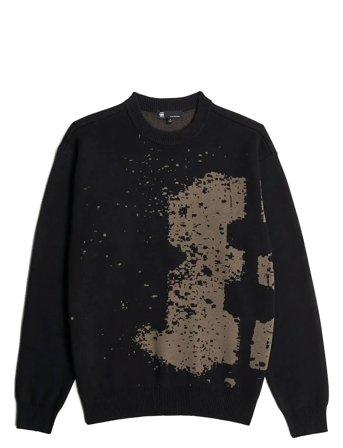 G-Star | Sprayed 89 Gr Relaxed R Knit | M