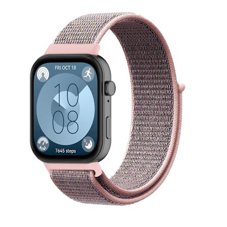 Nylonarmband för Huawei Watch Fit 4 3 Vävda Sport Smartwatch Armband Correa Huawei Watch Fit 4/4 Pro Armband Klockarmband