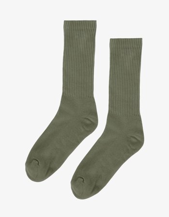 Organic Active Sock - Dusty Olive 41-46