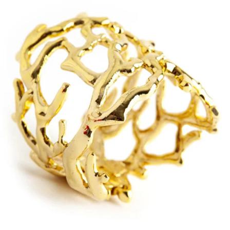 Kenneth Jay Lane Pre-owned Pre-owned Metal bracelets , Geel , unisex , Maat: ONE Size Vintage Sieraden