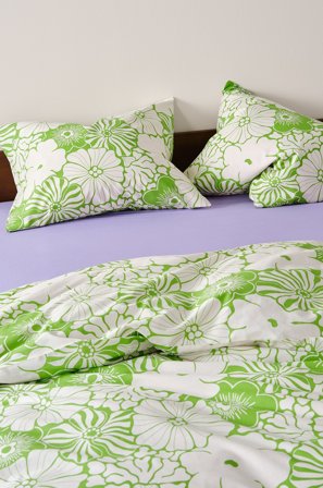 Jotex - Putetrekk 2-pakning 50x60 Cm Økologisk Grønn - ANNA - Kjøp Putevar hos Jotex