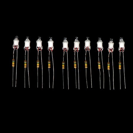 10 st neonlampor 4*10 mm 5*13 mm power med
