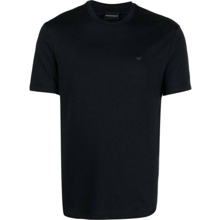 Emporio Armani, T-Shirts Blauw, Heren, Maat:S