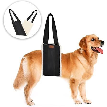 Justerbar hundlyftslinga - Stödsele för hundhjälp, artrit och skador