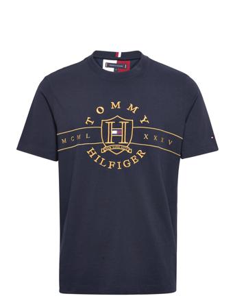 Icon Tee T-shirts Short-sleeved Blå Tommy Hilfiger