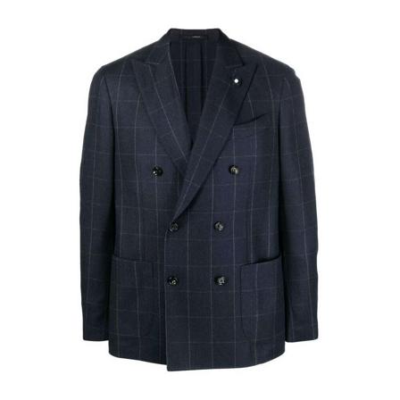 Lardini Ir660Aeirs59434 Formal Blazers Blå, Herre Jakkesæt Blazer