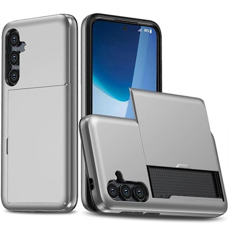 Hett Kompatibel med Samsung Galaxy A16 5G/4G Cover med Kortholder TPU+PC Bagside