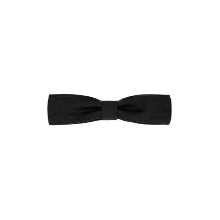 Dsquared2, ‘Ibra Black On Black’ silk bow tie Zwart, Heren, Maat:ONE Size