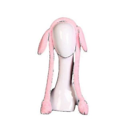 Søt Kaninøre Hatt Hårbøyle For Barn Voksen Bevegelige Kaninører Plysj Leker Hårbøyle Fest Fotorekvisitter Voksen Gave Hodeplagg_Spesiell Gave