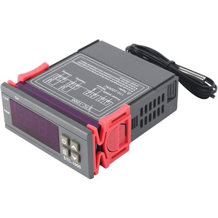 220V Digital Temperaturregulator Termostat Regulator+Sensor Probe