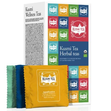 KUSMI Te Eko Herbal teas mix 24/fp - Lyreco - Kök och servering - Kaffe och te - Te