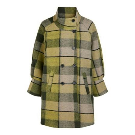 Object, Objpobby Coat 122 Groen, Dames, Maat:2XL