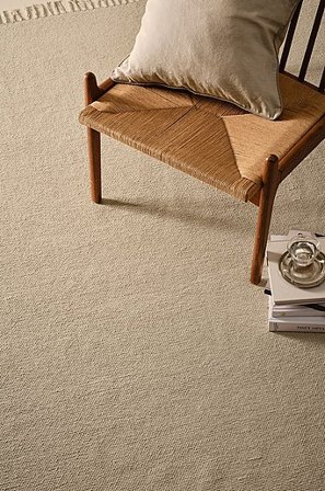 Jotex - Katoenen Tapijt Beige Beige - TONE - Koop Katoenen vloerkleed bij Jotex