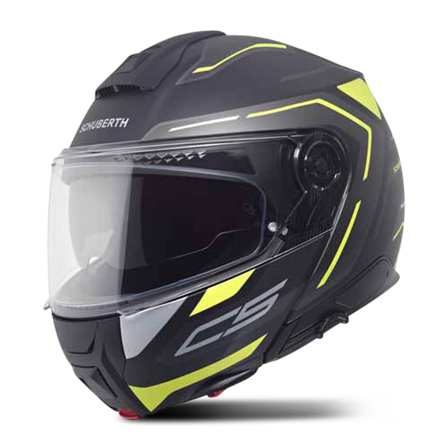 Schuberth C5 Öppningsbar Hjälm Gul XL