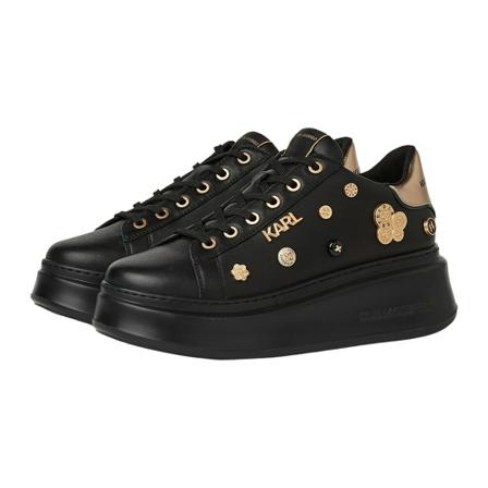 Karl Lagerfeld Anakapri Charms Trainers svart, Dam Sneakers, Dam, Storlek: 37 EU