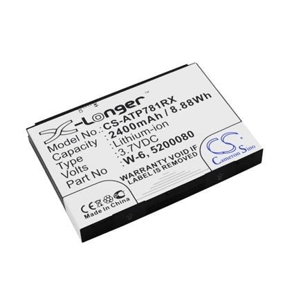 Akku Hotspot-verkkoon NETGEAR Around Town 4G LTE, AC778AT-100NAS varten