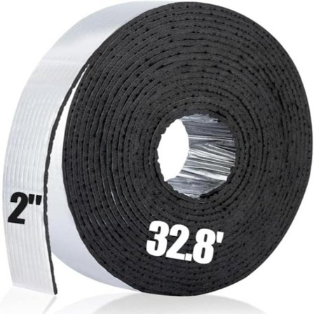 Aluminiumsfolie Rørisoleringstape til kolde og varme vandrør