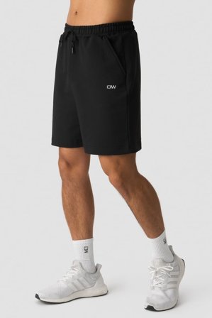 ICANIWILL - Stride Sweat Shorts Black - sportkleding van ICIW