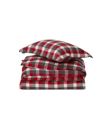 Lexington Checked cotton flannel bed set