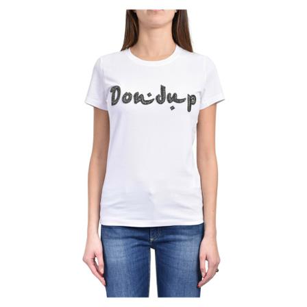 Dondup t-shirt , Wit , Dames , Maat: M