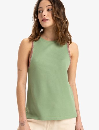 Roxy Better Days Tank Top - Green - S