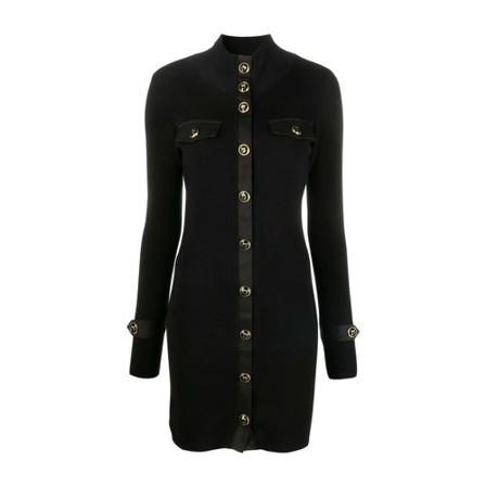 Pinko, Short Dresses Zwart, Dames, Maat:S