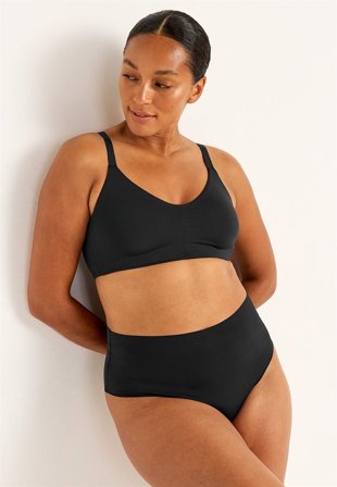 Cellbes of Sweden - Blød soft BH i sort til damer i størrelse 105F