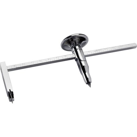 Leikkurit, joiden halkaisija on 25-400 mm - Tarkka kalibrointi - Säädettävä kärki - Helppo lukea