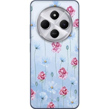 Kompatibel Mobilcover til Xiaomi Redmi 14C Petal Reverie Sky Blue