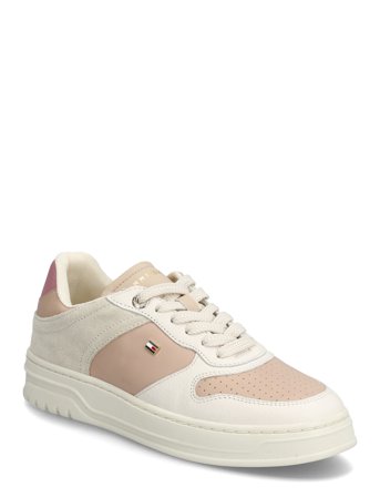 Tommy Hilfiger Th Sporty Cupsole Tumbled Ltr - Pink - 36