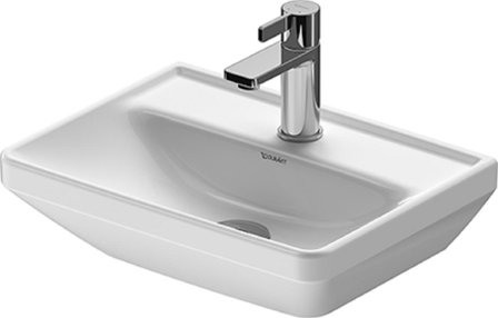 Duravit D-Neo Tvättställ vit, högblank, 450 mm, Badrum