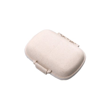 Daglig pilleæske, 8 rum Bærbar pilleetui, Pilleboks til opbevaring af vitaminer, torskelevertran