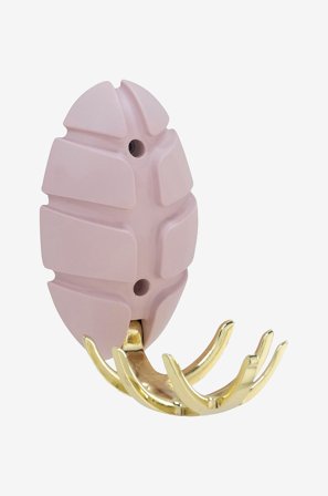 Spinder Design - Klädhängare Bug - Rosa - Krokar - Från Homeroom
